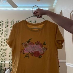 Old navy mustard yellow shirt